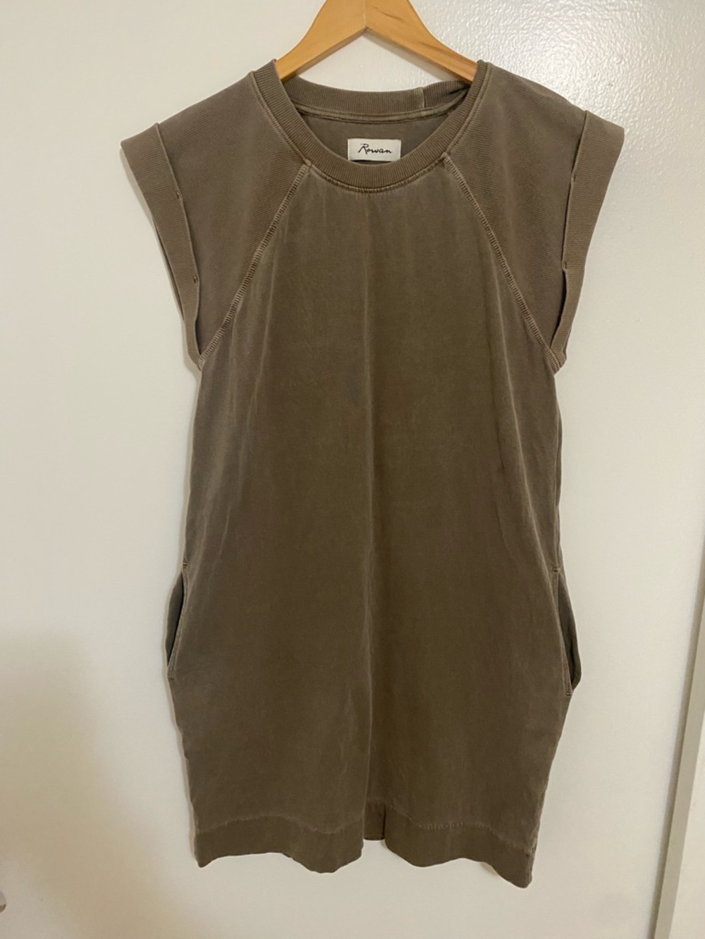 Rowan Estelle Cap-Sleeve Raglan Heritage Dress - In Mountain Ridge - Picture 7 of 11